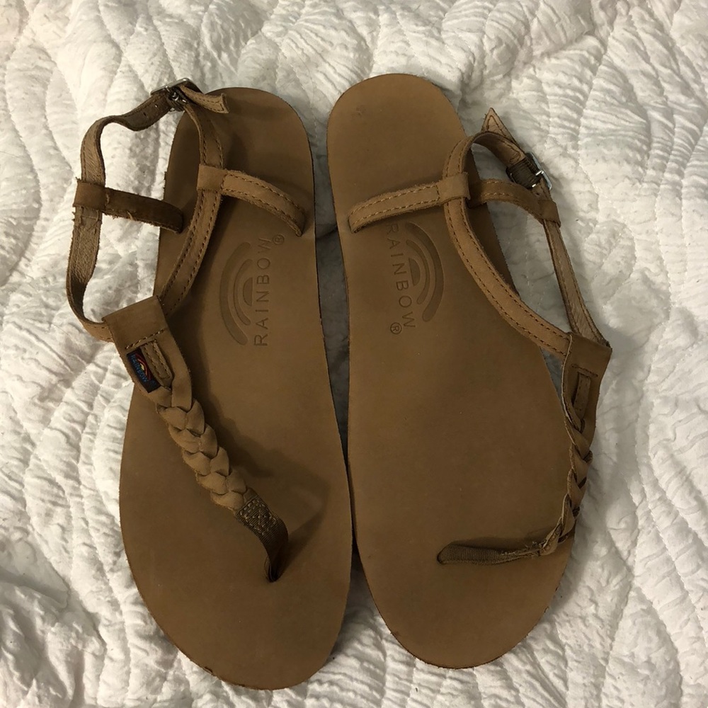 Like new rainbow sandals